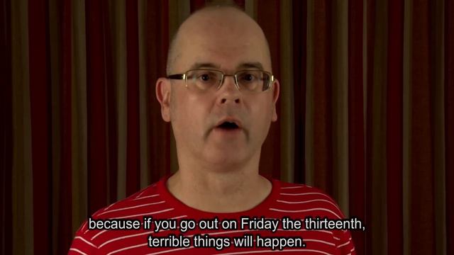 Friday the thirteenth - 13th - Superstitions and bad luck - Learning English смотреть онлайн