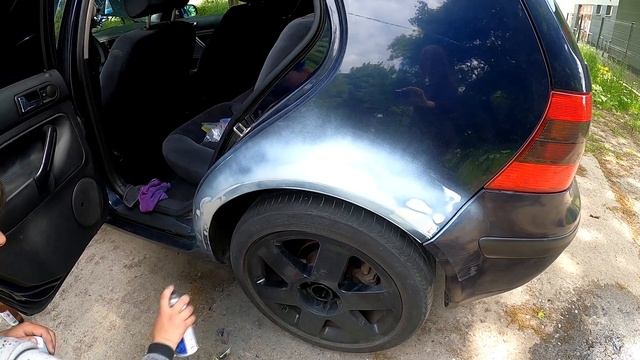 Покраска крыла из баллончика смотреть онлайн