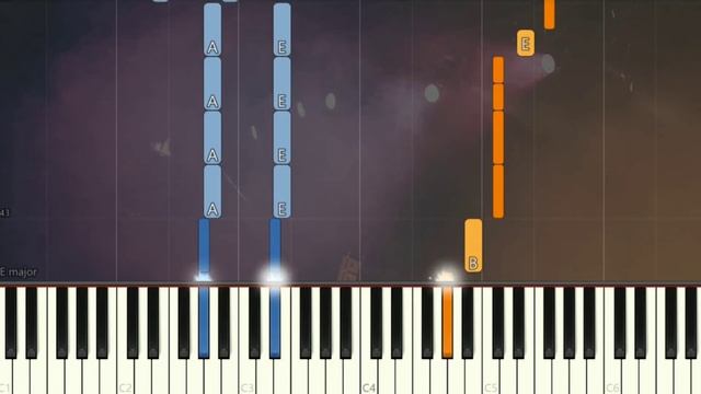 R3HAB & 蔡依林 Jolin Tsai - Stars Align | Piano Pop Song Tutorial 琴譜 Sheet смотреть онлайн