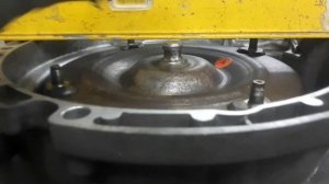 Установка гидротрансформатора (бублик)