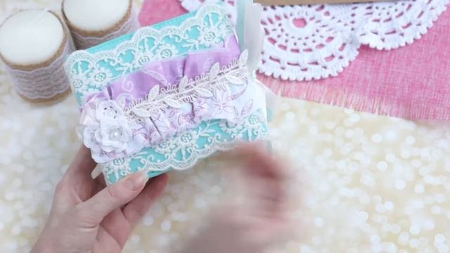 МИНИ ФОТОАЛЬБОМ // МЯТНО РОЗОВЫЙ// РУЧНОЙ РАБОТЫ смотреть онлайн