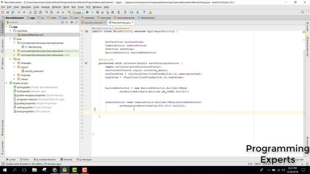 QR/Barcode Scanner Android Studio Tutorial 2022 смотреть онлайн