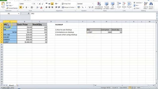 How to Do a VLOOKUP in Excel - Video Tutorial, ERRORS & Limitations смотреть онлайн