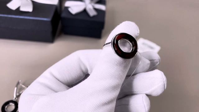 Кольцо с янтарем из серебра «Бублик» смотреть онлайн