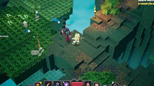 live jogando Minecraft Dungeons para Windows смотреть онлайн