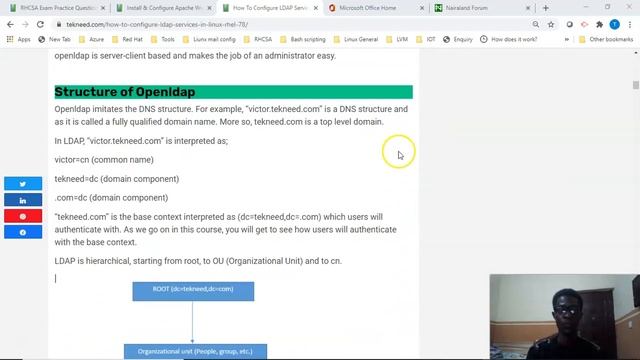 Understanding LDAP & Its Structure In Linux (RHCSA 8 Lesson 23A) смотреть онлайн