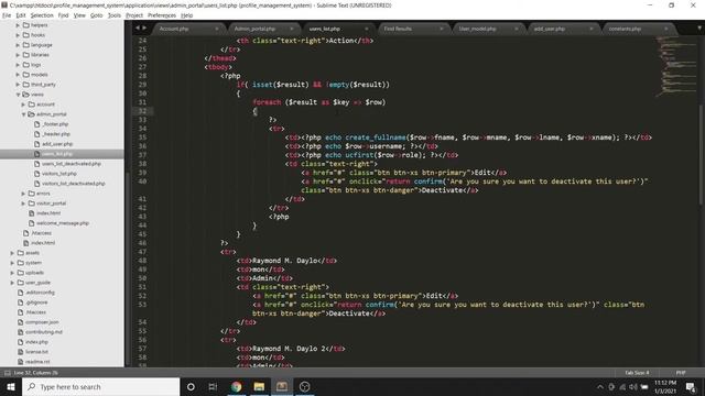 Part 10: Add and Edit User | CodeIgniter 3 and Bootstrap 3 смотреть онлайн