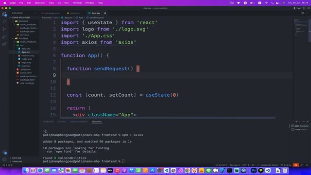 เรียนรู้วิธีแก้ปัญหาติด CORS ใน ReactJS ??? смотреть онлайн