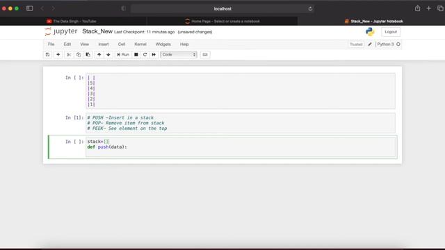 Introduction to Stack in Data Structures | Stack Data Structure | Stack with Python смотреть онлайн