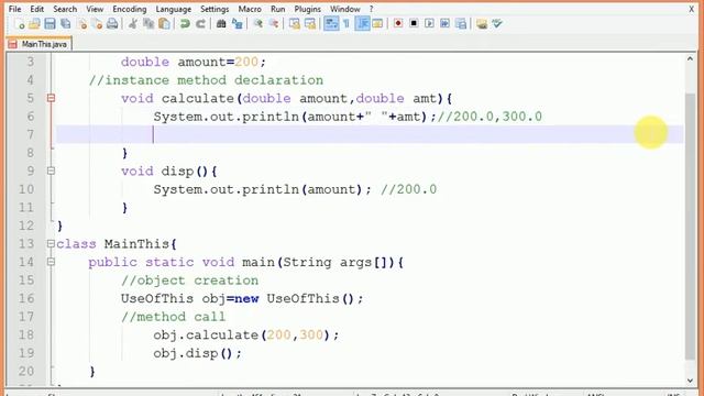 this keyword in java in hindi with example смотреть онлайн