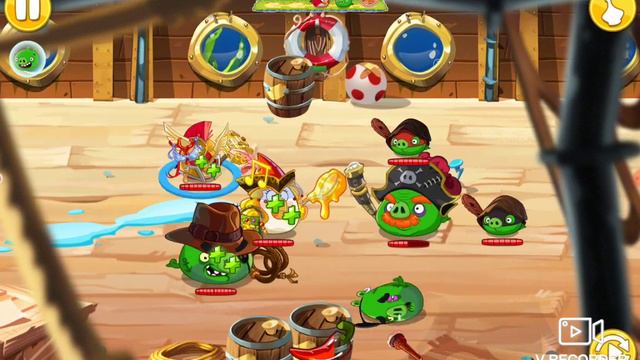 (Angry Birds Epic)(Part 46) Gameplay Walkthrough of Chronicle Cave: Cave 8: Strange Site levels 1-3 смотреть онлайн