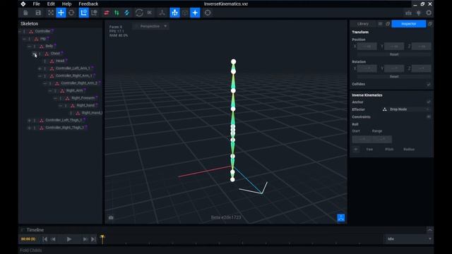VoxEdit обучение. Инверсная кинематика. Создаем скелет! смотреть онлайн