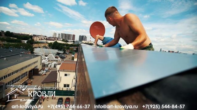 Ремонт Кровли 1200кв.м "Искусство кровли" смотреть онлайн