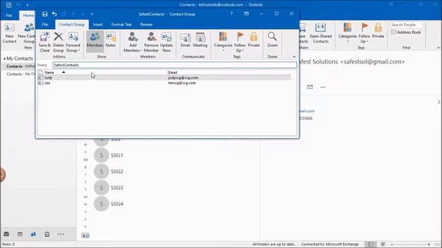 Learn Microsoft Office 2019 | 17. Managing Mail and Contacts смотреть онлайн