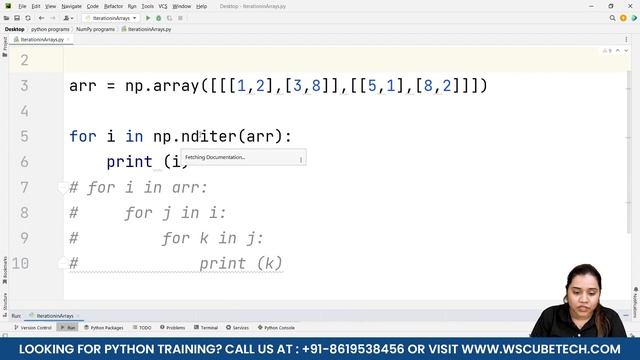 Iterating NumPy Arrays - Learn Numpy Iteration Function | Python Numpy Tutorials - In English смотреть онлайн