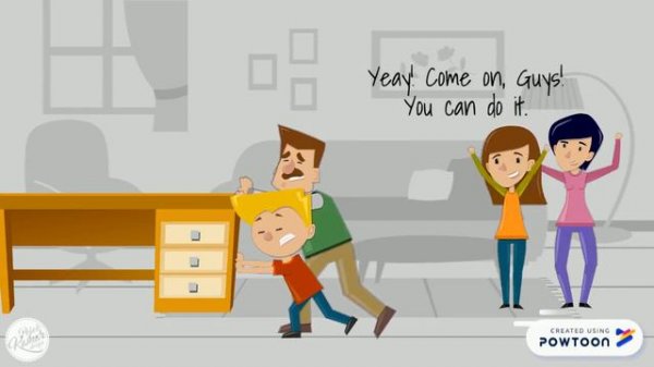 Present Continuous | English Learning video animation