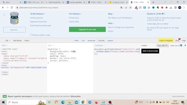 Como programar con Google Bard FÁCIL para Crear Apps con INTELIGENCIA ARTIFICIAL en HTML,CSS Y JS смотреть онлайн