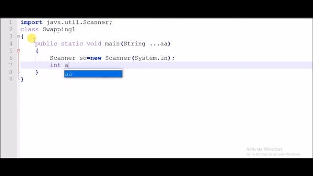 Swapping of two Numbers in Java Program by java programming point смотреть онлайн