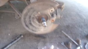 Замена задней ступицы Honda Accord