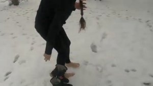 Босиком по снегу