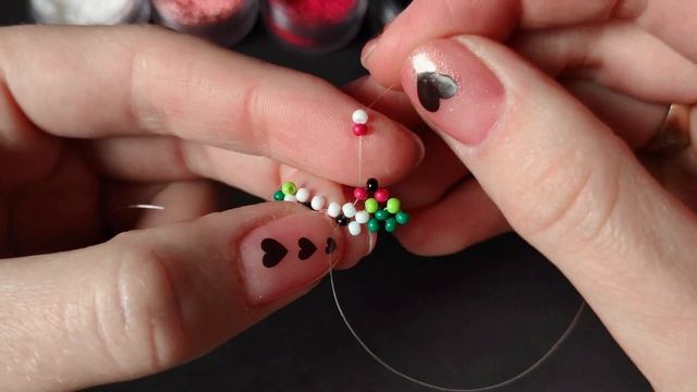 Фігурка котик з бісеру в кавуновій шапочці у техніці хрестик смотреть онлайн