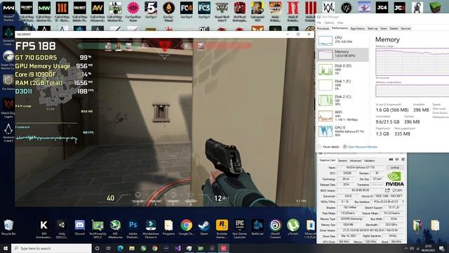 VALORANT | 2GB RAM - GeForce GT 710 GDDR5 1GB смотреть онлайн