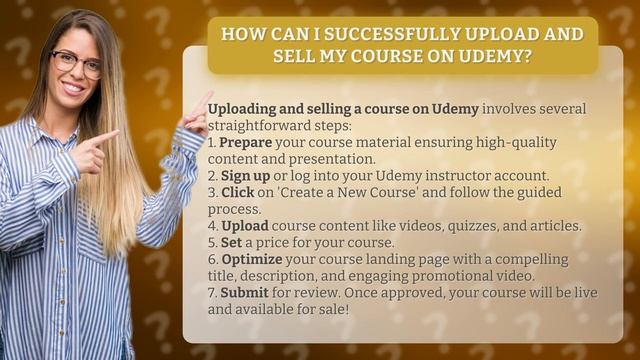 How Can I Successfully Upload and Sell My Course on Udemy? смотреть онлайн