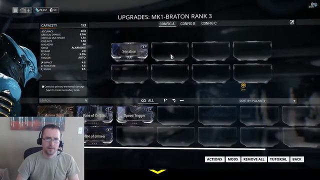 Warframe Beginner Tutorial 008 Upgrading Mods at the Arsenal смотреть онлайн