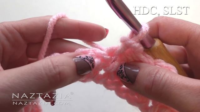 HOW to CROCHET CRUNCH STITCH - Stitchorama by Naztazia смотреть онлайн