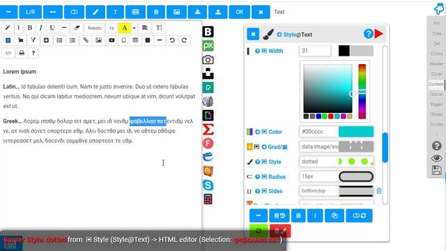 Drag and drop HTML styles смотреть онлайн