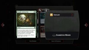 Magic Duels. Вскрываем бустеры Eldritch Moon