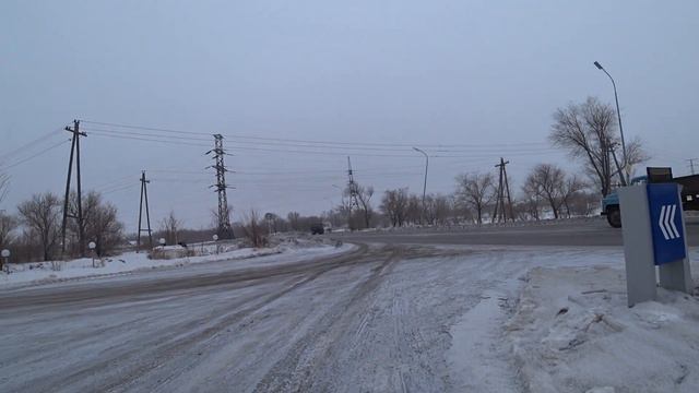 Пришахтинск | автозаправка на Т-образном перекрёстке ул. Зелинского с дорогой на техбазу смотреть онлайн
