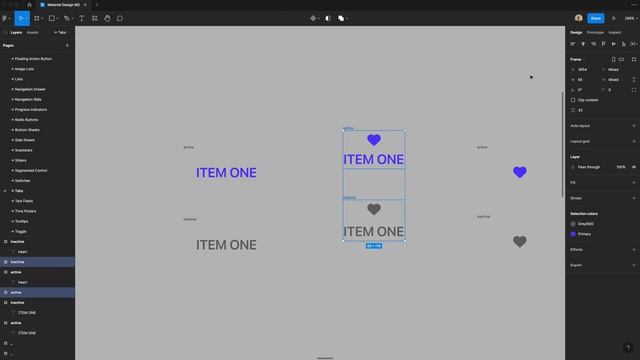 How to Design Tab Components in Figma | Material Design Tabs Component Tutorial смотреть онлайн
