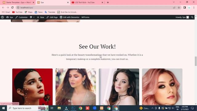 How to Make Salon and Spa Website in WordPress 2023 | Step by Step Guide in Hindi | 100% Free смотреть онлайн