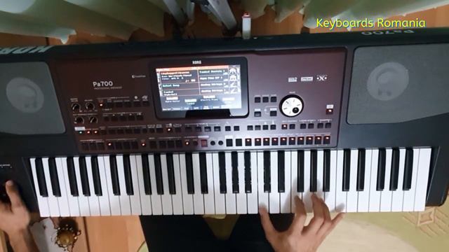 Korg Pa700 - A Ballad Using Chord Sequencer смотреть онлайн