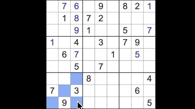 Sudoku solution – New York Times sudoku 25 February 2023 Hard level смотреть онлайн