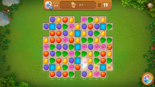 GardenScapes Level 269 Walkthrough смотреть онлайн
