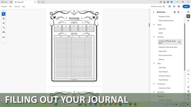 Printing your Character Journal смотреть онлайн