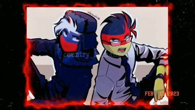 #кантрихуманс #Россия #Германия #РоссийскаяИмперия #Пруссия #countryhumans
