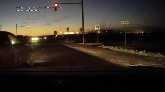 Уснул на окружной. Ярославль (развязка)29 12 2015 смотреть онлайн