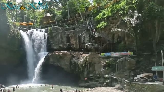 Tegenungan Waterfall, Ubud, Bali (Водопады Бали) смотреть онлайн