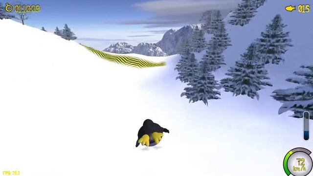 Extreme Tux Racer practice part 2 смотреть онлайн