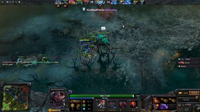 DotA 2 - Hyper-incompetent Single Draft Disaster - Broodmother смотреть онлайн