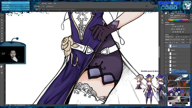 Rediff' Live #Dessin : #Fanart de Lisa de #GenshinImpact ! Part3 смотреть онлайн