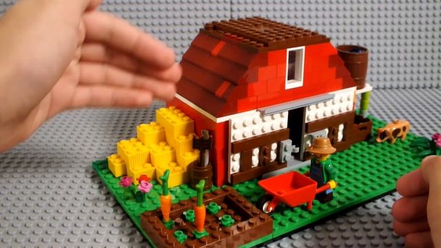 Lego самоделка Ферма смотреть онлайн