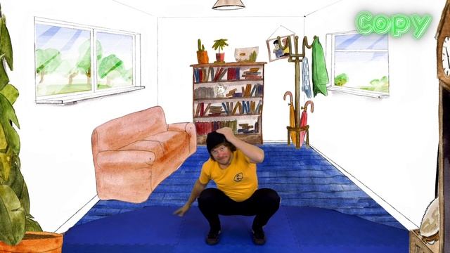 Move in New Ways! Exercise for Kids | Capoeira workout for Children + Parents | Home learning смотреть онлайн