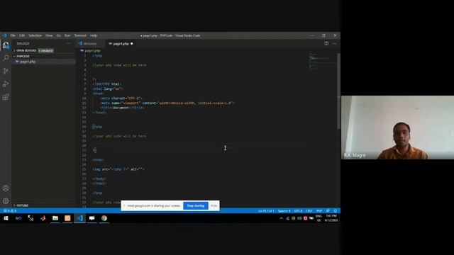 PHP syntax, in Hindi | how to write php code | where to write php tag | php basic syntax смотреть онлайн