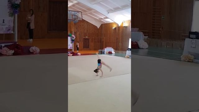 Художественная гимнастика Живанкова Василиса 8 лет смотреть онлайн