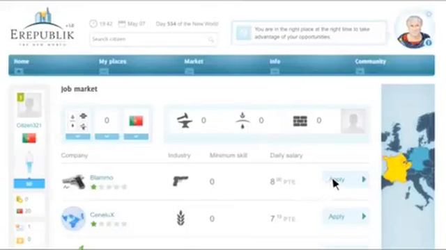eRepublik Video Tutorial смотреть онлайн