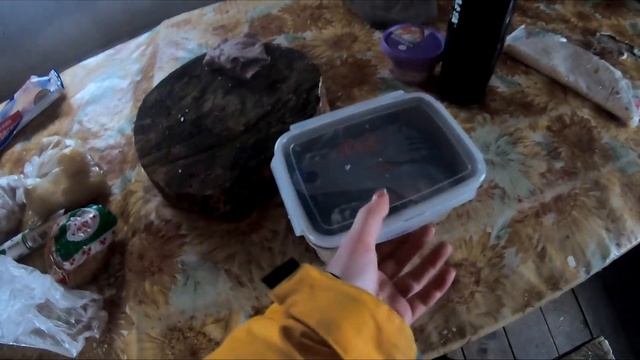 Зимняя ночь в лесной избе. Таежная кухня. Неожиданный ночной гость. смотреть онлайн